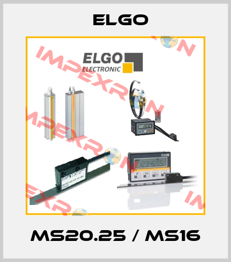 MS20.25 / MS16 Elgo