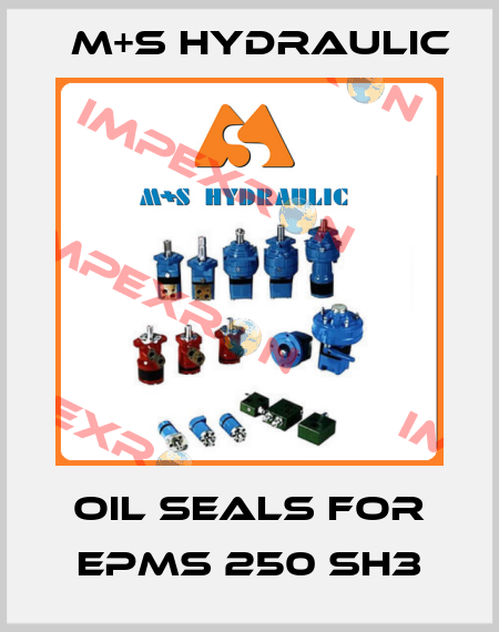 Oil seals for EPMS 250 SH3 M+S HYDRAULIC