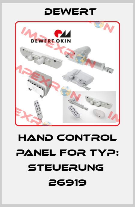 hand control panel for Typ: Steuerung  26919 DEWERT