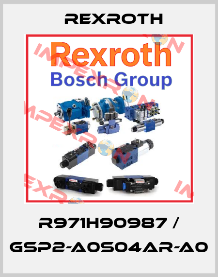 R971H90987 / GSP2-A0S04AR-A0 Rexroth