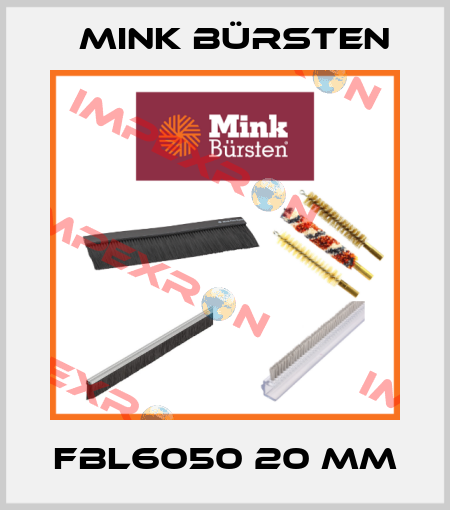 FBL6050 20 mm Mink Bürsten