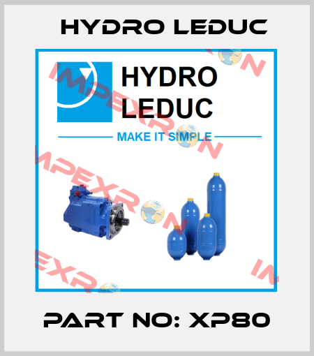 part no: XP80 Hydro Leduc