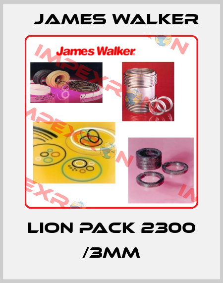 Lion Pack 2300 /3mm James Walker