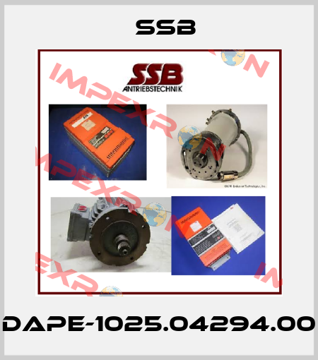 DAPE-1025.04294.00 SSB
