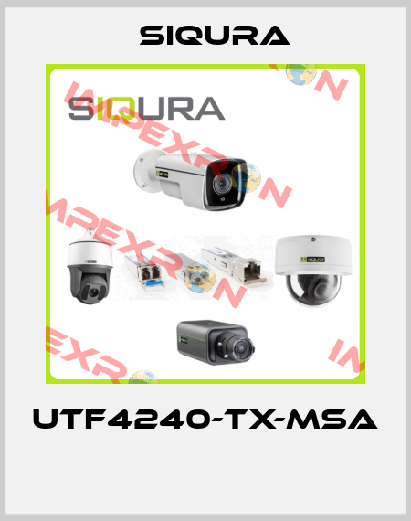 UTF4240-TX-MSA  Siqura