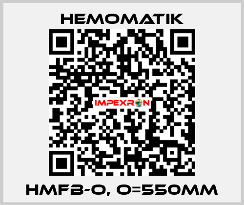 HMFB-O, O=550mm Hemomatik