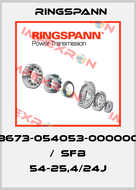 3673-054053-000000 /  SFB 54-25,4/24J Ringspann
