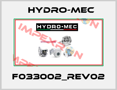 F033002_REV02 Hydro-Mec