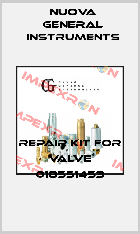 Repair kit for valve 018551453 Nuova General Instruments