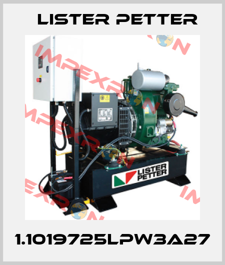 1.1019725LPW3A27 Lister Petter