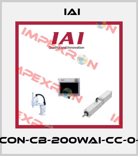 SCON-CB-200WAI-CC-0-2 IAI
