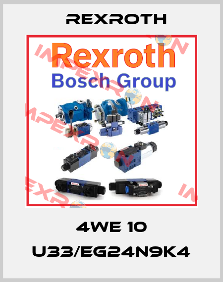 4WE 10 U33/EG24N9K4 Rexroth