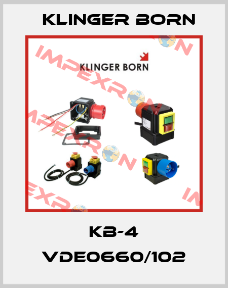 KB-4 VDE0660/102 Klinger Born