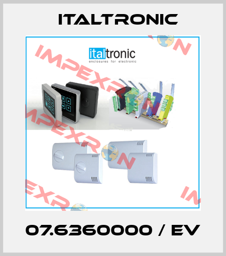 07.6360000 / EV italtronic