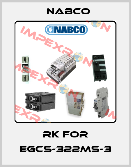 RK for EGCS-322MS-3 Nabco