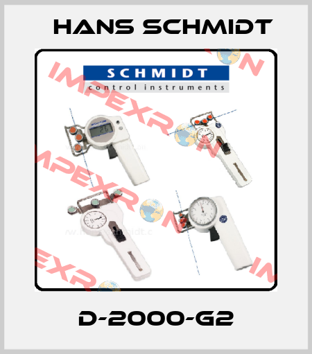 D-2000-G2 Hans Schmidt