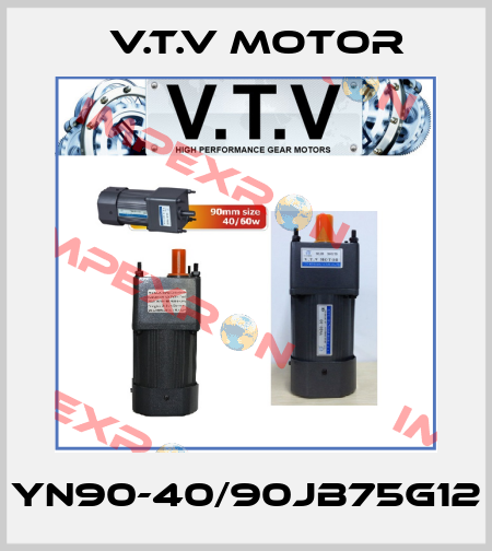 YN90-40/90JB75G12 V.t.v Motor