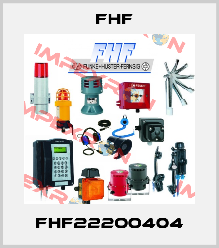 FHF22200404 FHF