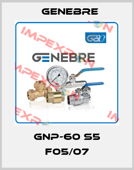 GNP-60 S5 F05/07 Genebre