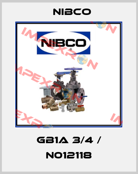 GB1A 3/4 / N012118 Nibco