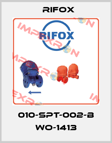 010-SPT-002-B WO-1413 Rifox