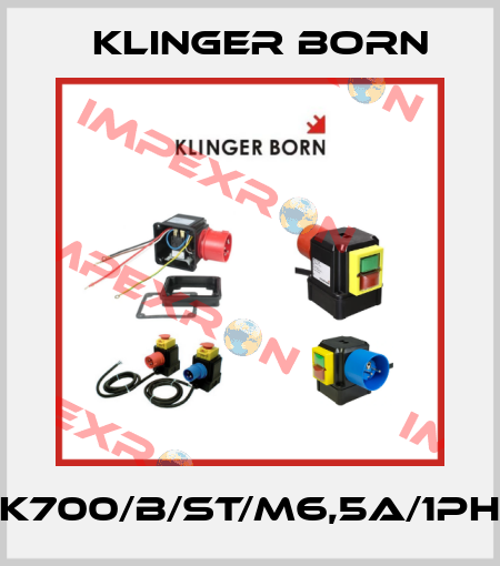 K700/B/ST/M6,5A/1Ph Klinger Born
