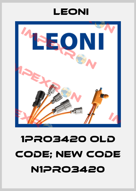 1PRO3420 old code; new Code N1PRO3420 Leoni