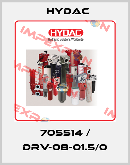 705514 / DRV-08-01.5/0 Hydac