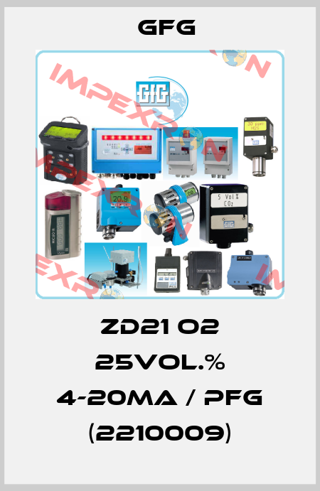 ZD21 O2 25Vol.% 4-20mA / PFG (2210009) Gfg