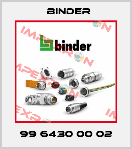 99 6430 00 02 Binder