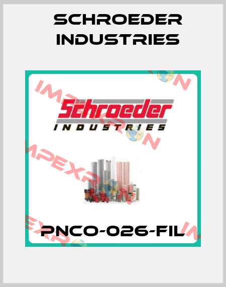 PNCO-026-FIL Schroeder Industries