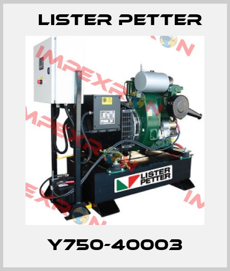 Y750-40003 Lister Petter