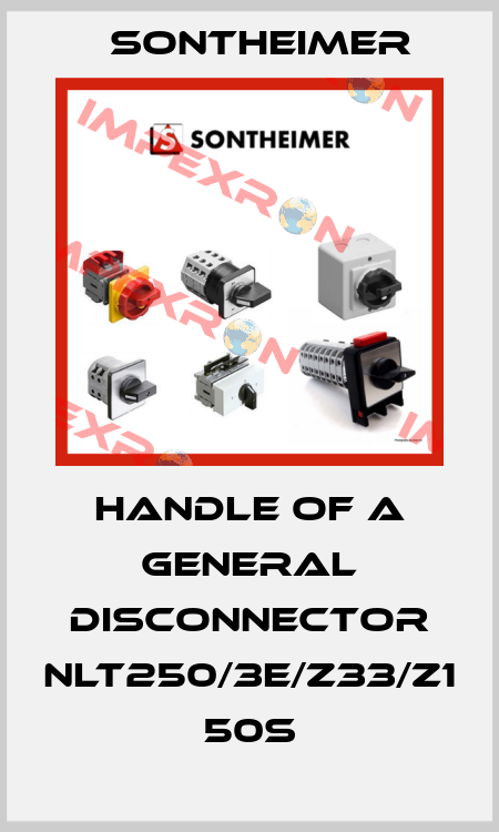 handle of a general disconnector NLT250/3E/Z33/Z1 50S Sontheimer