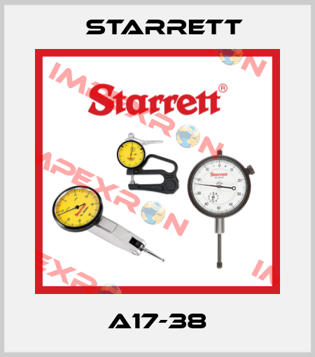 A17-38 Starrett