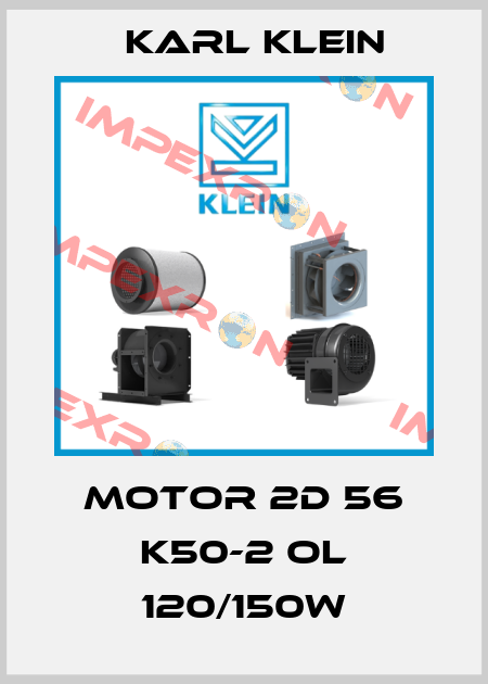 Motor 2D 56 K50-2 OL 120/150W Karl Klein