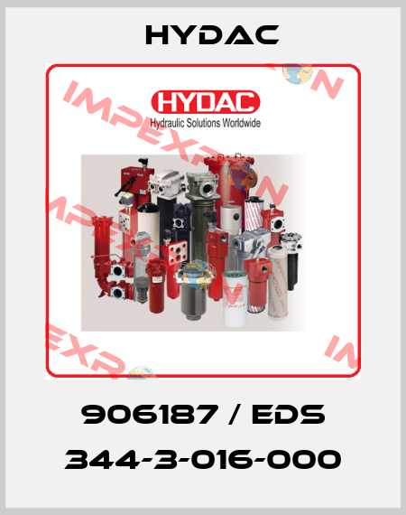 906187 / EDS 344-3-016-000 Hydac