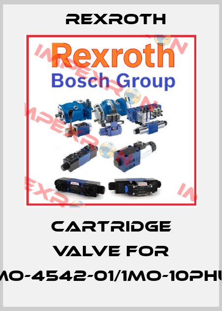 Cartridge valve for MO-4542-01/1MO-10PHU Rexroth