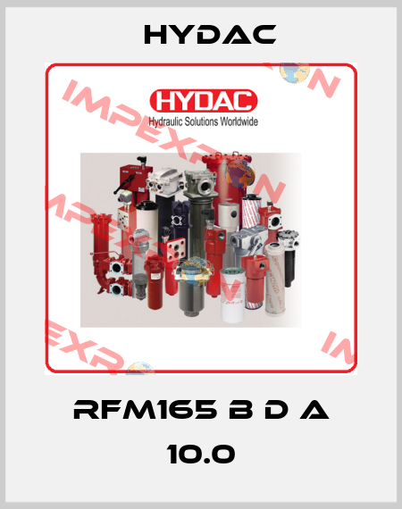 RFM165 B D A 10.0 Hydac