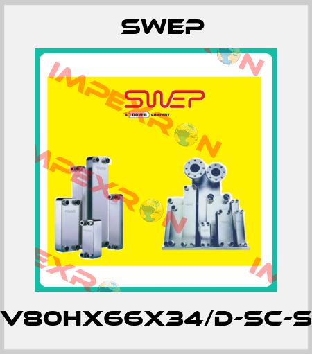 V80Hx66x34/D-SC-S Swep