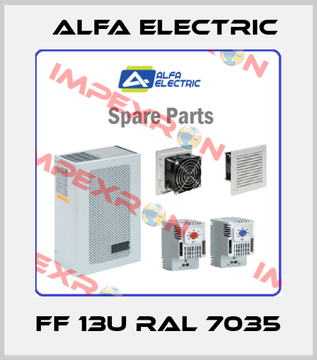 FF 13U RAL 7035 Alfa Electric