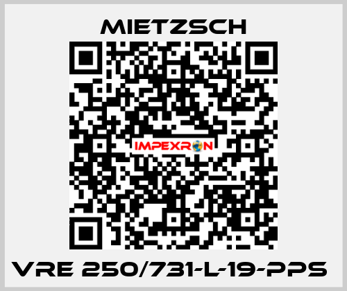 VRE 250/731-L-19-PPS  Mietzsch