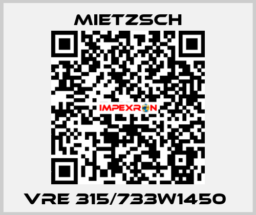 VRE 315/733W1450  Mietzsch