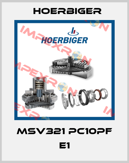 MSV321 PC10PF E1 Hoerbiger