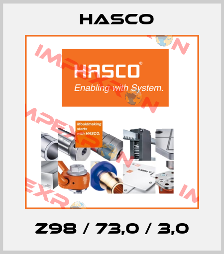 Z98 / 73,0 / 3,0 Hasco
