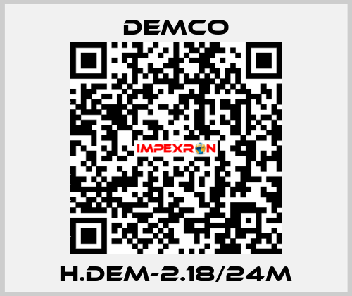 H.DEM-2.18/24M Demco