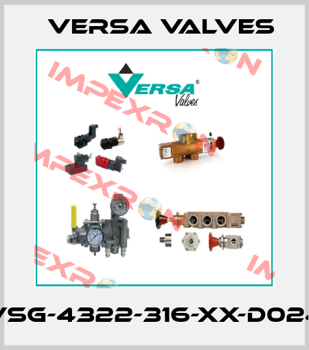 VSG-4322-316-XX-D024 Versa Valves