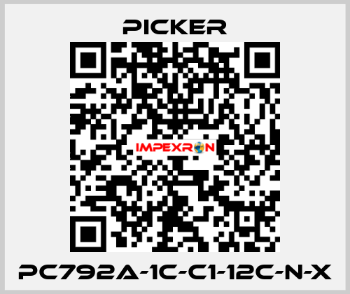 PC792A-1C-C1-12C-N-X Picker