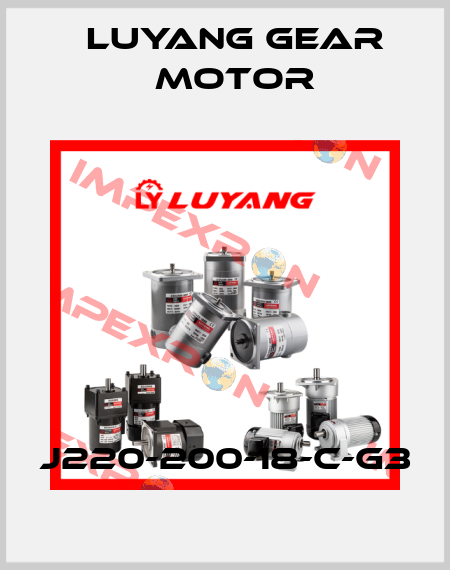 J220-200-18-C-G3 Luyang Gear Motor