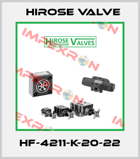HF-4211-K-20-22 Hirose Valve