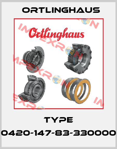 Type 0420-147-83-330000 Ortlinghaus